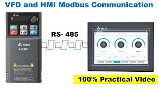 delta hmi to vfd modbus communication | delta hmi vfd communication |