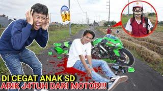 ARIK J4TUH DARI MOTORPAS TOURING DICEG4T H4NTU SEKOLAH?? | Mikael TubeHD