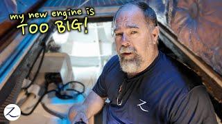 NEW ENGINES ️ Step 2: Install!! (but wait... it doesn't fit...) Ep 281