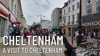 A visit to Cheltenham - Walking at Cheltenham Town Centre