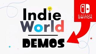 Playing Nintendo Indie World Demos | gogamego