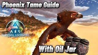 How To Tame A Phoenix In Ark Survival Ascended Scorched Earth! With A Trap