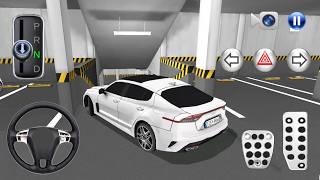 New Sedan Car Kia Stinger in Parking Building - 3D Driving Class 2024 - best Android -gameplay