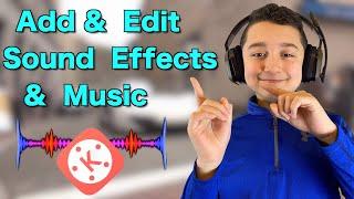 How to Add Sound Effects on Kinemaster (add and edit music & sound effects on Your Videos)
