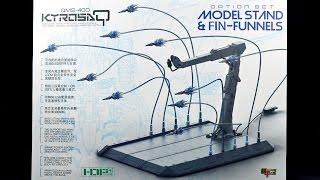 862 - Mechanicore Kyrosa-Q [Model Stand & Fin Funnels Option Set] UNBOXING