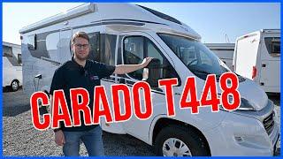 Wohnmobil Carado T448 Modell 2021 - Einzelbetten und große Heckgarage