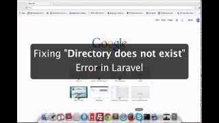 [Solved] Fix "Directory does not exist" error in Laravel App