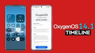 Oneplus OxygenOS 14.1 Update : New Features (Timeline) 