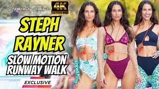 Watch Steph Rayner's Stunning Runway Walk / Maaji Swimwear / Uncut 4K