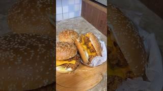 KFC mighty zinger ‍ | zinger burger recipe #viral #cookingchannel #kfc