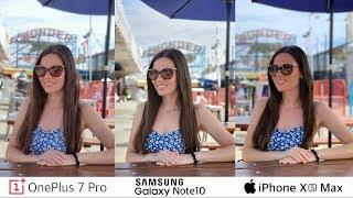 Samsung Galaxy Note 10 vs OnePlus 7 Pro vs iPhone Xs Max | CameraTest