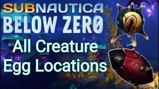 Subnautica Below Zero | All Creature Egg Locations