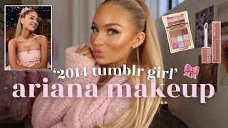 recreating ariana grande's '2014 tumblr girl' era makeup 