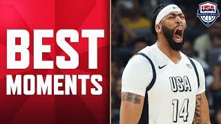 USA Men’s National Team’s Best Moments vs Serbia | July 17, 2024