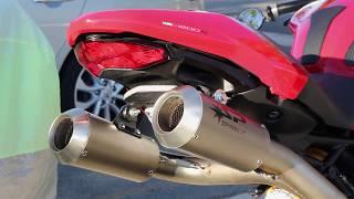 Ducati Monster Spark Double GP Exhaust