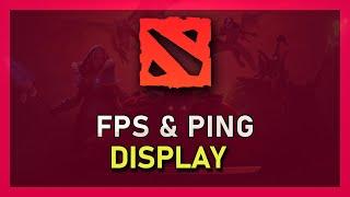 Dota 2 - How To Display FPS, Packet Loss & Ping
