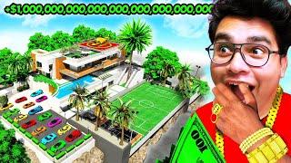 GTA V : Franklin Upgrading NEW QUADRILLIONAIRE SECRET HOUSE || Professor Of Pc Gaming