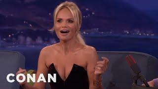 Kristin Chenoweth Accidentally Flashed Her Audience | CONAN on TBS