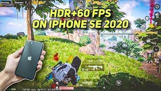 wow HDR+60 fps Graphics Test on iphone Se 2020|| PUBG mobile