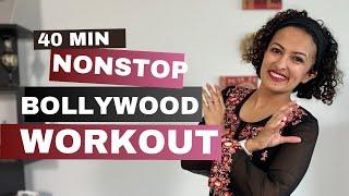40min HIGH Intensity WEDDING Themed NONSTOP Bollywood Dance CARDIO Workout For Weight Loss
