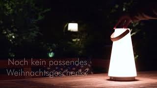 Akkuleuchte - das perfekte Weihnachtsgeschenk / lucente Lichtplanung