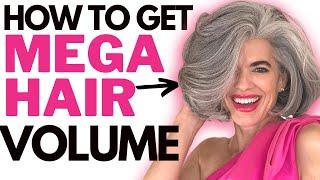 HOW TO GET MEGA HAIR VOLUME | MY SECRET SAUCE | Nikol Johnson