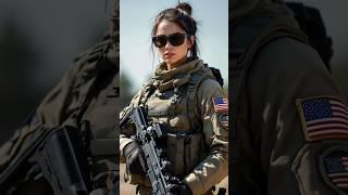 Modern  Woman Warrior in Action ️| part-5| #usarmy #usmilitary #shorts #troops #military #army