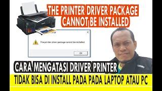 CARA MENGATASI DRIVER PRINTER TIDAK BISA DI INSTALL PADA LAPTOP ATAU PC