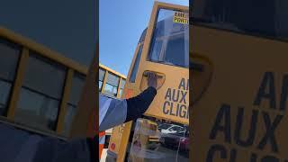 RDS Ronde de sécurité sur autobus scolaire. TRANSCO.