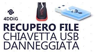 【2024】Come recuperare dati da chiavetta USB danneggiata o rotta?——Tenorshare 4DDiG