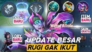 Update Besar MLBB l Event Skin Gratis l Build Baru l New Lobby l Map Baru