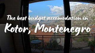 Budget European Travel AMAZING £30 apartment in Kotor, Montenegro (We couldn't believe it)