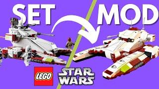 LEGO 2022 Republic Fighter Tank MOD | FIXING the LEGO Star Wars Republic Fighter Tank (75342)