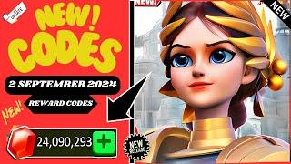  UPDATE RISE OF KINGDOMS CODES SEPTEMBER 2024 - RISE OF KINGDOMS REDEEM CODES 2024 - CODE ROK