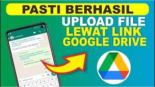 Cara Mengirim File Ke Link Google Drive Orang Lain Lewat HP | Upload FIle Lewat Link Goole Drive