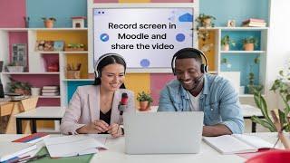 How to Use the Screen Recorder on Moodle and Share the Video