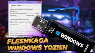 Fleshkaga Windows Yozish