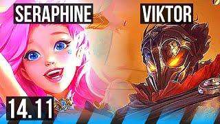 SERAPHINE vs VIKTOR (MID) | 13/2/16, 48k DMG, Legendary | BR Diamond | 14.11