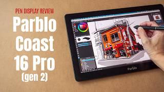 Parblo Coast16 Pro (gen 2) pen display (REVIEW)