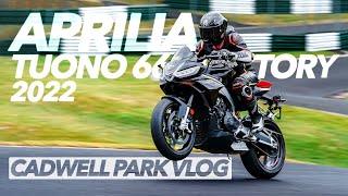 Aprilia Tuono 660 Factory Review | Cadwell Park road and track Vlog