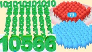 Lets Play Satisfying And Relaxing New Math Games - Number Rush 2048 Vs Count Master