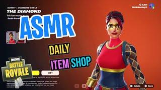 ASMR Fortnite NEW The Diamond Skin! Daily Item Shop  Relaxing Whispering 