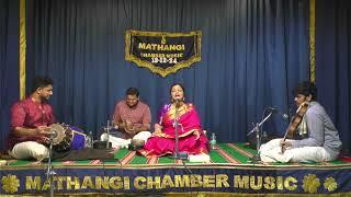 December Concert Series - Vocal Concert by Vid Uma Ranganathan