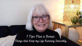 7 Tips Plus a Bonus To Keep My Home Organised & Life Running Smoothly