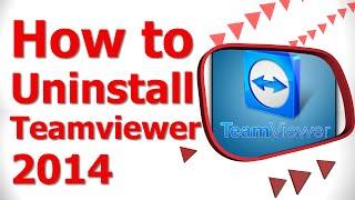 How to Uninstall Teamviewer 2014