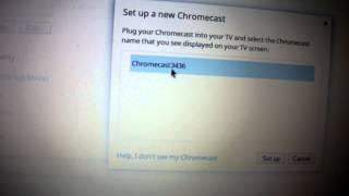 Google Chromecast: Set up issues- Help!