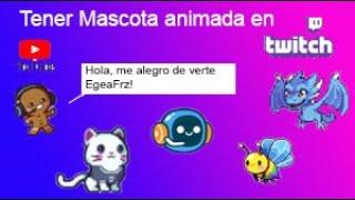 Tu mascota interactiva (bot animado)  Kappamon para animar tus directos de twitch, youtube y trovo