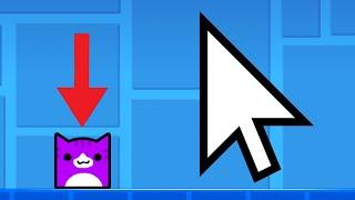 Geometry Dash, но с БОЛЬШИМ Курсором!