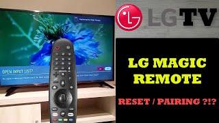 LG Magic Remote Reset / Pairing | LG Smart TV's Remote Reset | Tip#100 