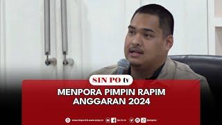 Menpora Pimpin Rapim Anggaran 2024